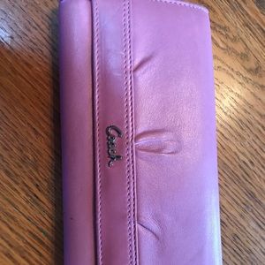 Pink Coach wallet